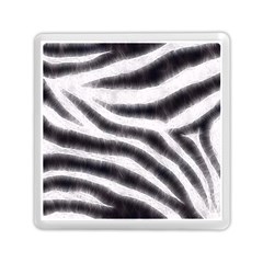 Black&white Zebra Abstract Pattern  Memory Card Reader (square) 