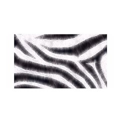 Black&white Zebra Abstract Pattern  Satin Wrap