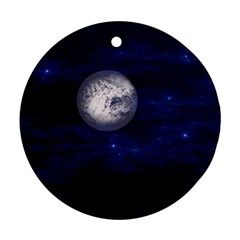 Moon And Stars Ornament (round) 