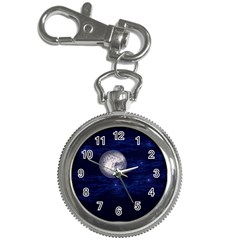 Moon And Stars Key Chain Watches by digitaldivadesigns