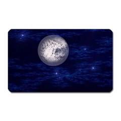 Moon And Stars Magnet (rectangular)