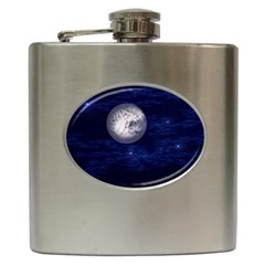 Moon And Stars Hip Flask (6 Oz)