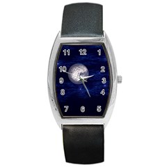 Moon And Stars Barrel Metal Watches