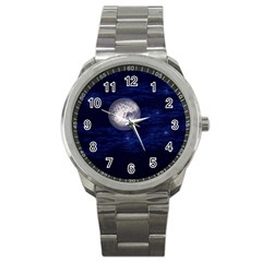 Moon And Stars Sport Metal Watches