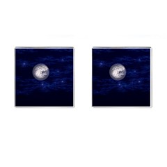 Moon And Stars Cufflinks (square)