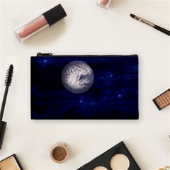 Moon And Stars Cosmetic Bag (small) 