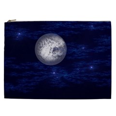 Moon And Stars Cosmetic Bag (xxl)  by digitaldivadesigns