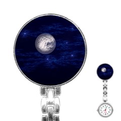 Moon And Stars Stainless Steel Nurses Watches