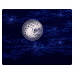 Moon And Stars Double Sided Flano Blanket (medium) 