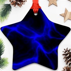 Cosmic Energy Blue Ornament (star) 