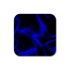 Cosmic Energy Blue Rubber Square Coaster (4 Pack) 