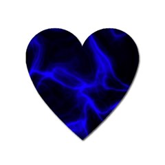 Cosmic Energy Blue Heart Magnet