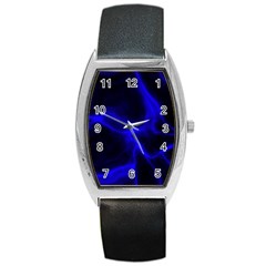 Cosmic Energy Blue Barrel Metal Watches by ImpressiveMoments