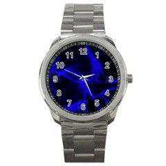 Cosmic Energy Blue Sport Metal Watches