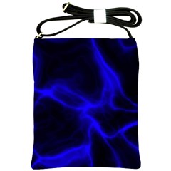 Cosmic Energy Blue Shoulder Sling Bags