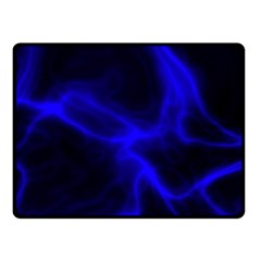 Cosmic Energy Blue Fleece Blanket (small) by ImpressiveMoments