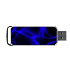 Cosmic Energy Blue Portable Usb Flash (one Side)