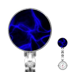 Cosmic Energy Blue Stainless Steel Nurses Watches