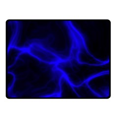 Cosmic Energy Blue Double Sided Fleece Blanket (small) 