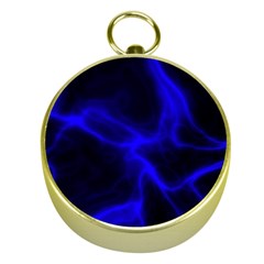 Cosmic Energy Blue Gold Compasses