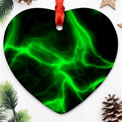 Cosmic Energy Green Ornament (heart) 