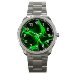 Cosmic Energy Green Sport Metal Watches