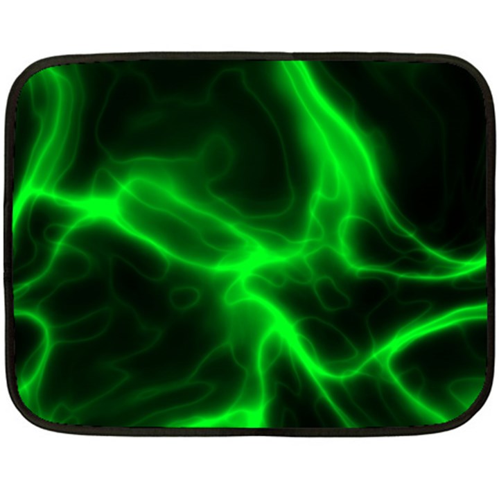 Cosmic Energy Green Double Sided Fleece Blanket (Mini) 