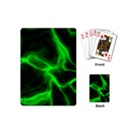 Cosmic Energy Green Playing Cards (Mini)  Back