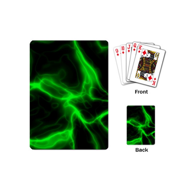 Cosmic Energy Green Playing Cards (Mini) 