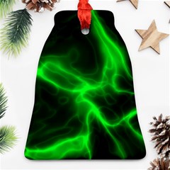 Cosmic Energy Green Bell Ornament (2 Sides)