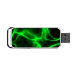 Cosmic Energy Green Portable Usb Flash (one Side)