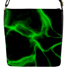 Cosmic Energy Green Flap Messenger Bag (s)