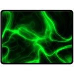 Cosmic Energy Green Double Sided Fleece Blanket (Large)  80 x60  Blanket Front