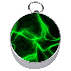 Cosmic Energy Green Silver Compasses