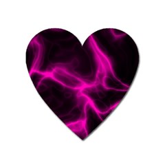 Cosmic Energy Pink Heart Magnet by ImpressiveMoments