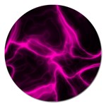 Cosmic Energy Pink Magnet 5  (Round) Front