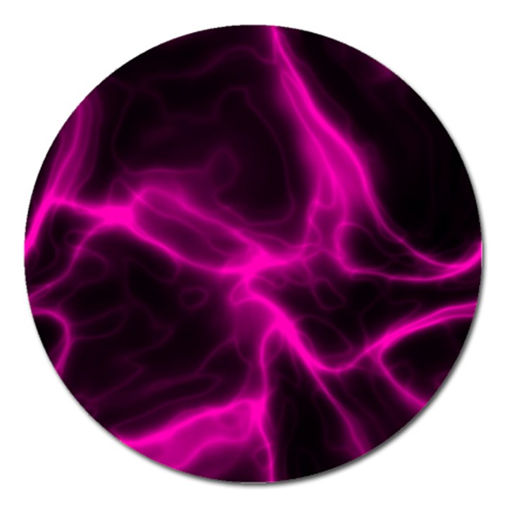 Cosmic Energy Pink Magnet 5  (Round)