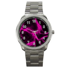 Cosmic Energy Pink Sport Metal Watches