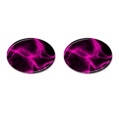 Cosmic Energy Pink Cufflinks (oval)