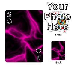 Cosmic Energy Pink Playing Cards 54 Designs  by ImpressiveMoments