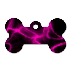 Cosmic Energy Pink Dog Tag Bone (one Side)