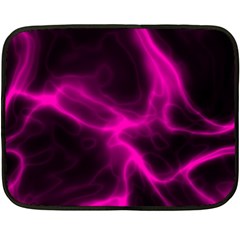 Cosmic Energy Pink Double Sided Fleece Blanket (mini) 