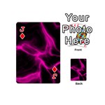 Cosmic Energy Pink Playing Cards 54 (Mini)  Front - DiamondJ