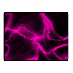 Cosmic Energy Pink Double Sided Fleece Blanket (small) 