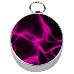 Cosmic Energy Pink Silver Compasses