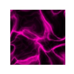 Cosmic Energy Pink Small Satin Scarf (square) 