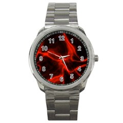 Cosmic Energy Red Sport Metal Watches by ImpressiveMoments