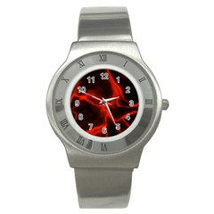 Cosmic Energy Red Stainless Steel Watches by ImpressiveMoments