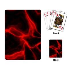 Cosmic Energy Red Playing Card