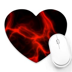 Cosmic Energy Red Heart Mousepads